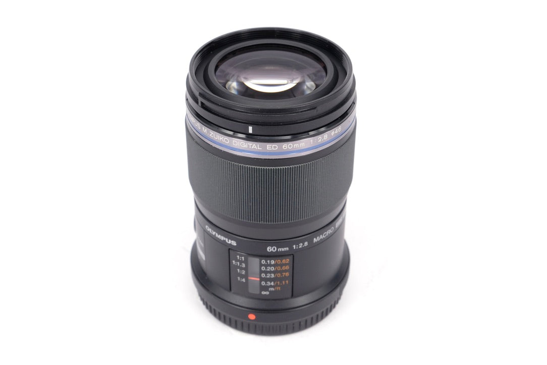 Used Olympus M.Zuiko ED 60mm f2.8 Macro Lens
