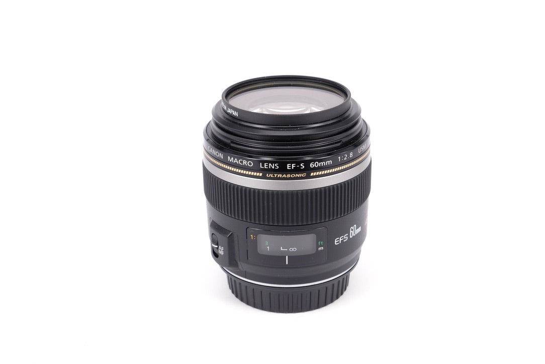 Used Canon EF-S 60mm f/2.8 USM Macro Lens