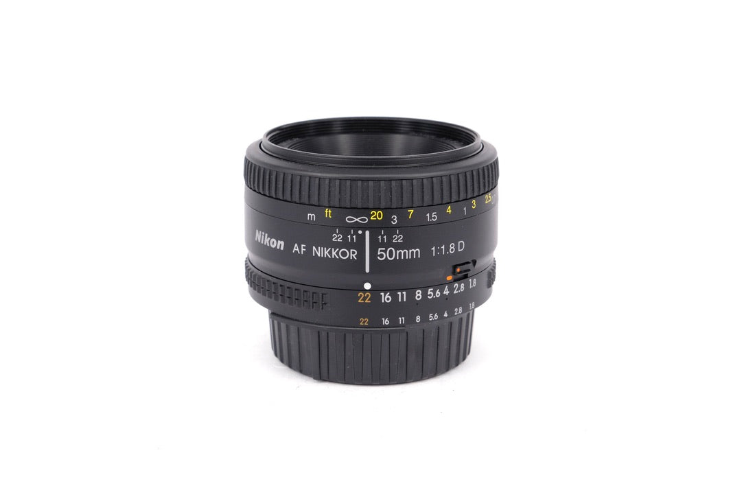 Used Nikon AF 50mm f/1.8D Lens