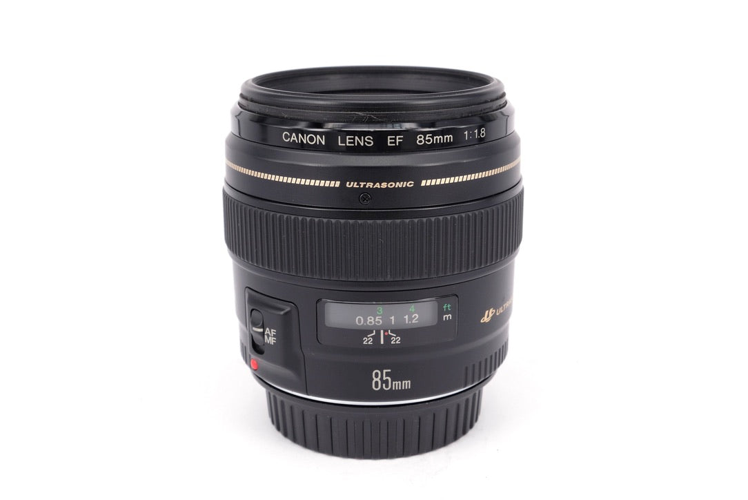 Used Canon EF 85mm f1.8 USM Lens