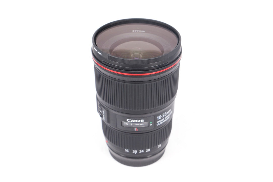 Used Canon EF 16-35mm f4L IS USM Lens
