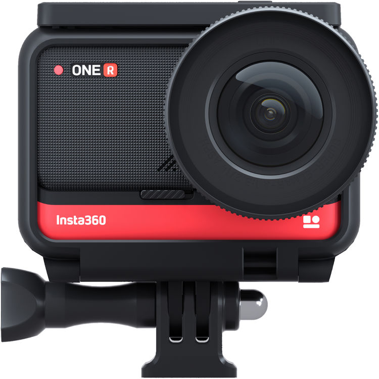 Insta360 R Mounting Bracket - shown with Insta360 One R