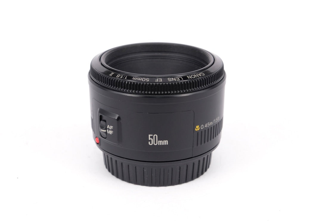 Used Canon EF 50mm f/1.8 II Lens