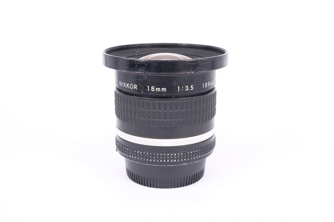 Used Nikon AI-S 18mm f/3.5 Lens