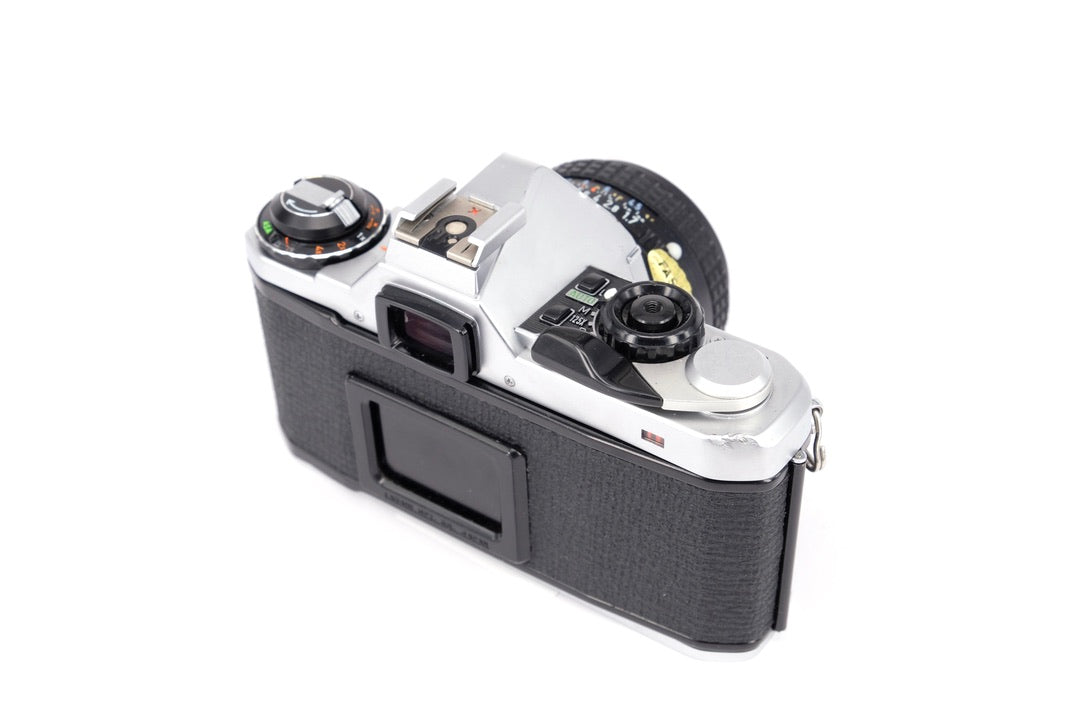 Used Pentax ME Super + 50mm f1.7 35mm SLR Camera