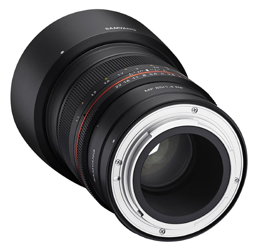 Samyang MF 85mm F1.4 Lens CANON RF - back view