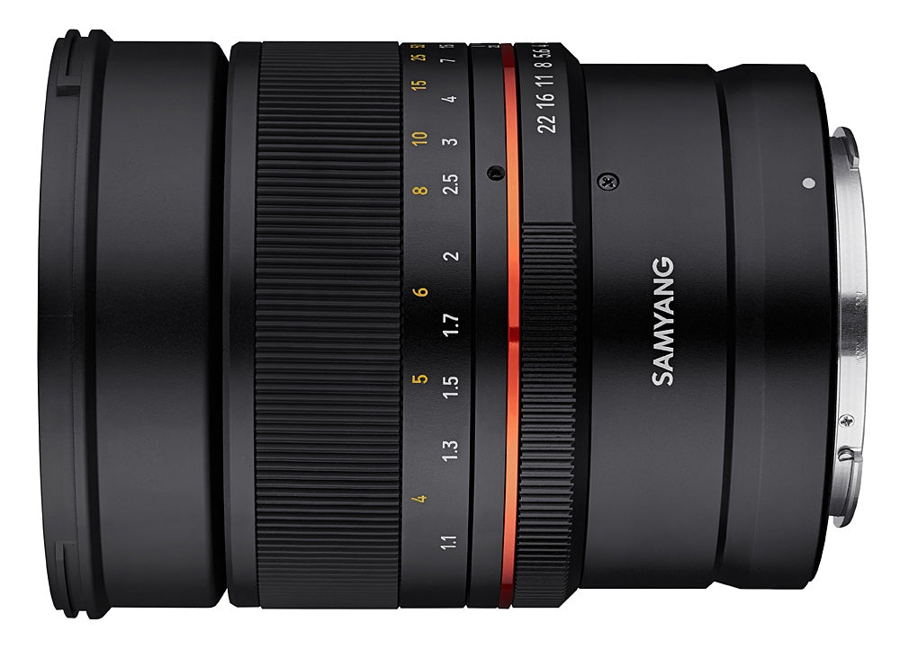 Samyang MF 85mm F1.4 Lens CANON RF - side view