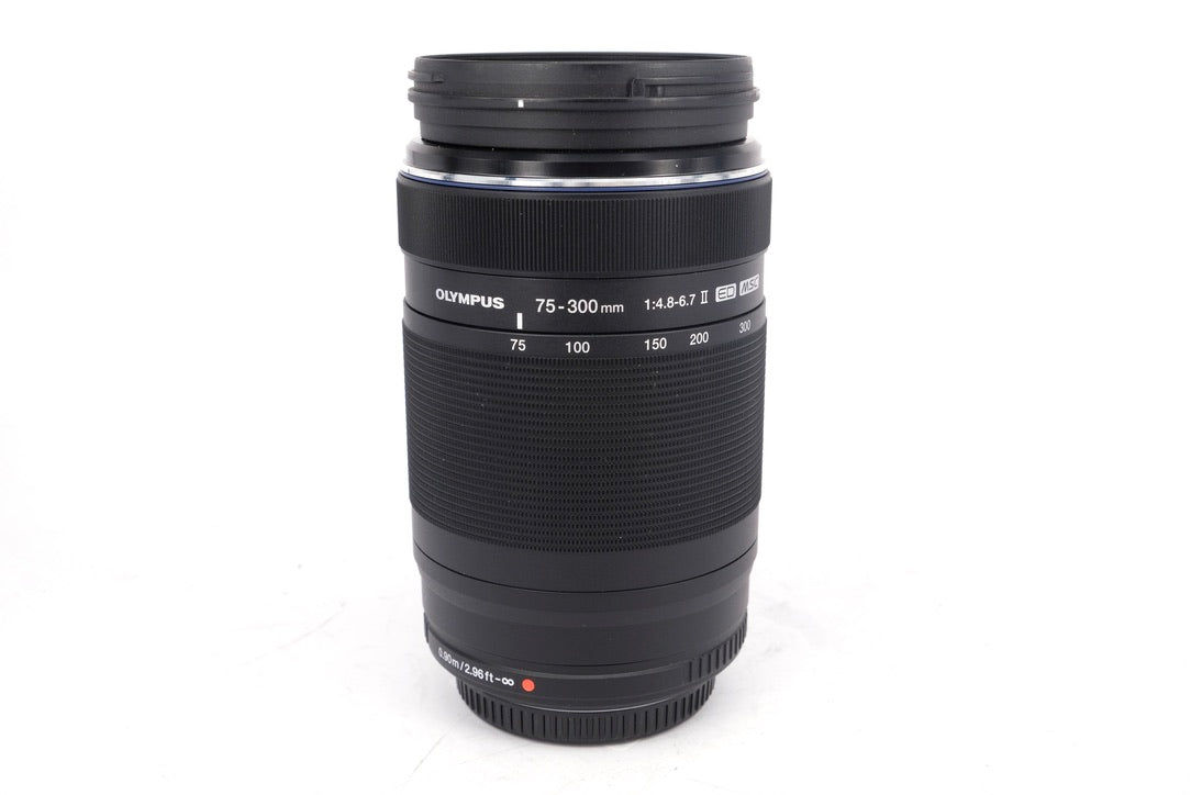 Used Olympus M.Zuiko Digital ED 75-300mm f4.8-6.7 II Lens