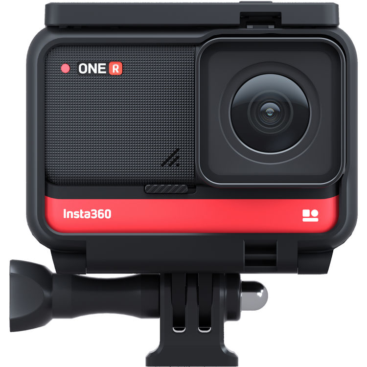 Insta360 R Mounting Bracket - shown with Insta360 One R