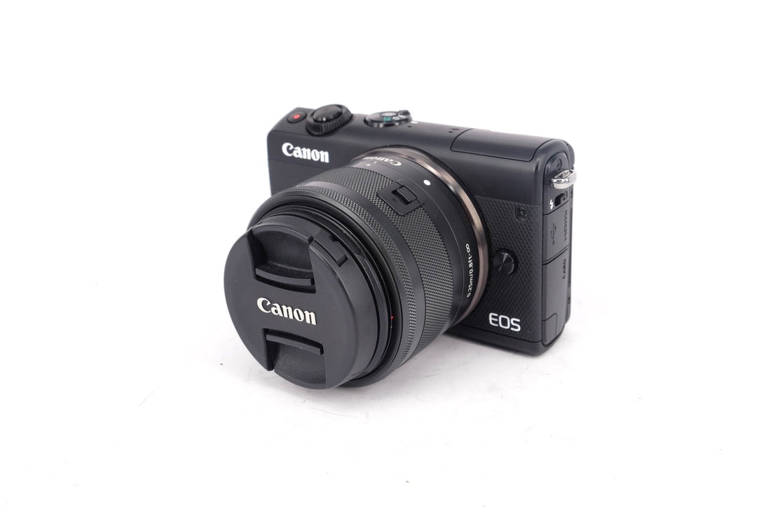 Used Canon M100 + 15-45mm Digital Camera