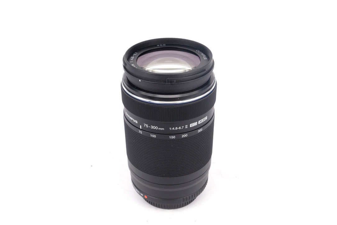 Used Olympus M.Zuiko Digital ED 75-300mm f4.8-6.7 II Lens
