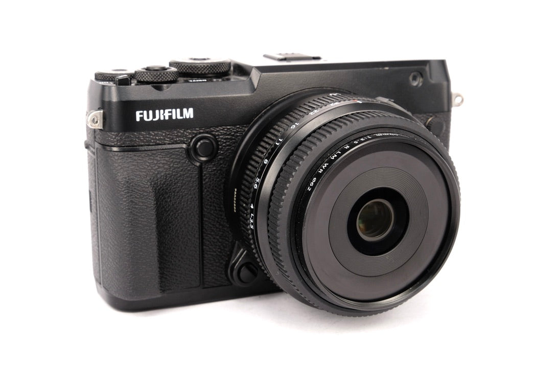 Used Fujifilm GFX 50R + 50mm f/3.5 WR Lens