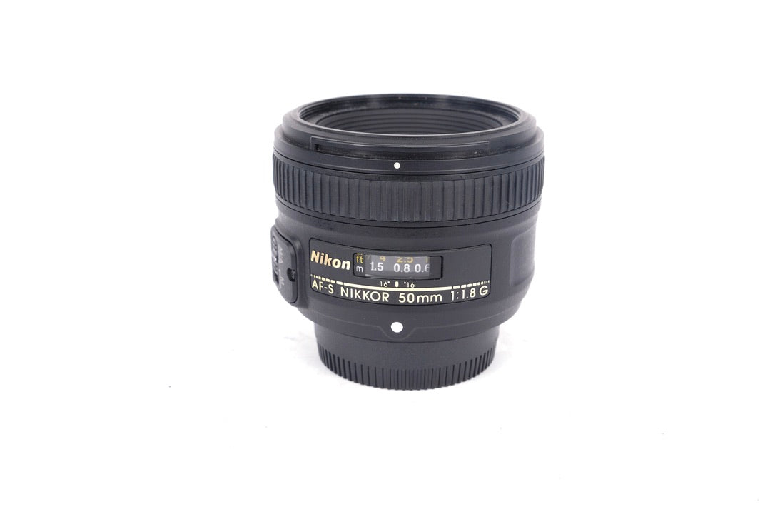 Used Nikon AF-S 50mm f/1.8 G Lens