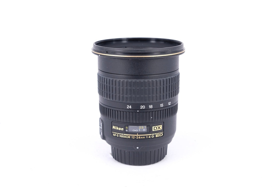 Used Nikon DX AF-S 12-24mm f/4G ED Lens