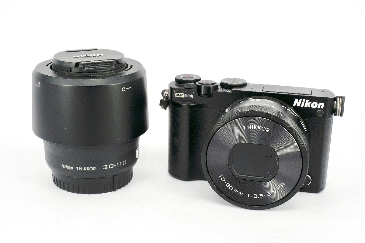 Used Nikon J5 Digital Camera & 10-30mm + 30-110mm lenses