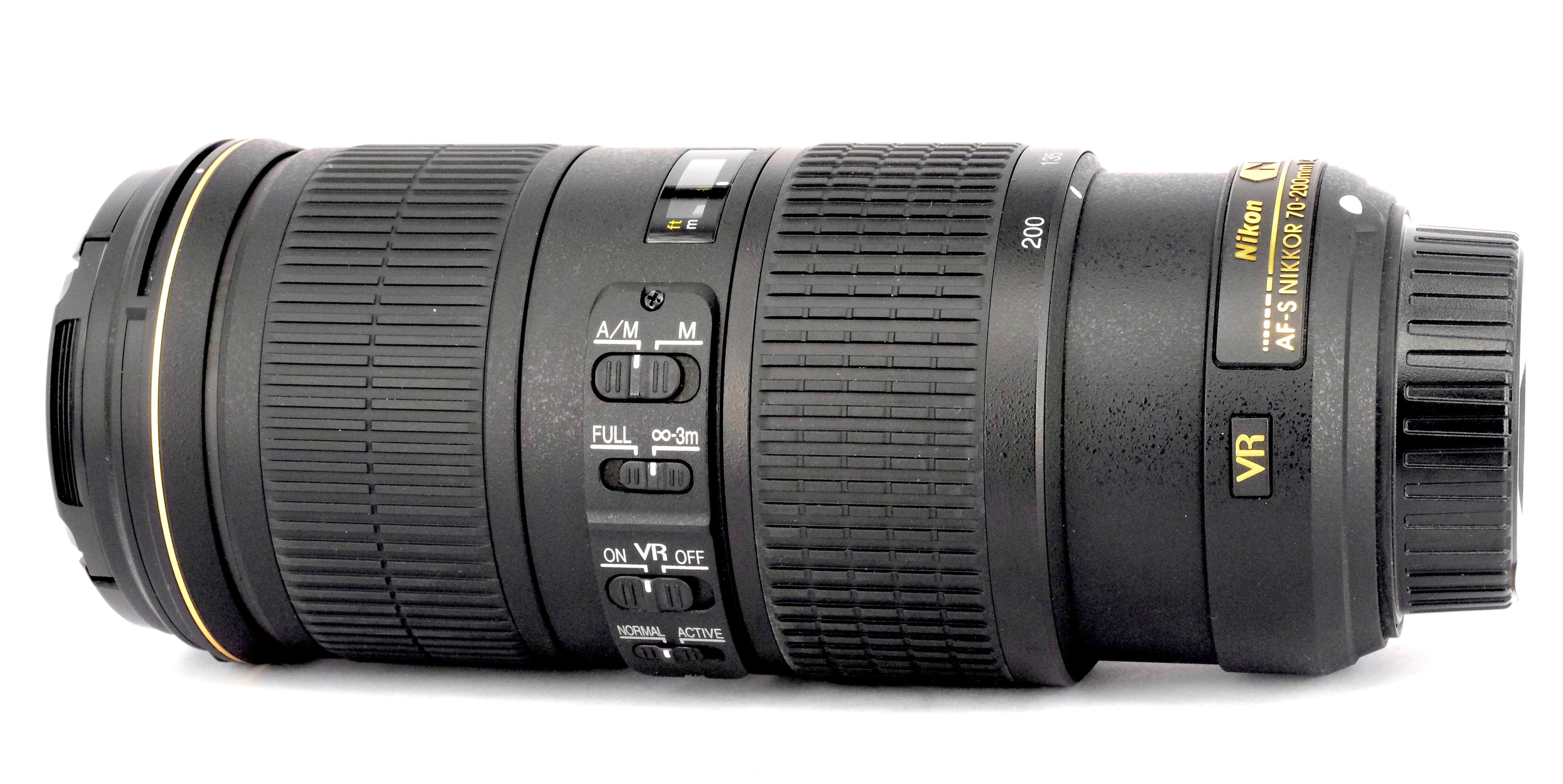 Used Nikon 70-200mm f4 G AF-S ED VR Lens