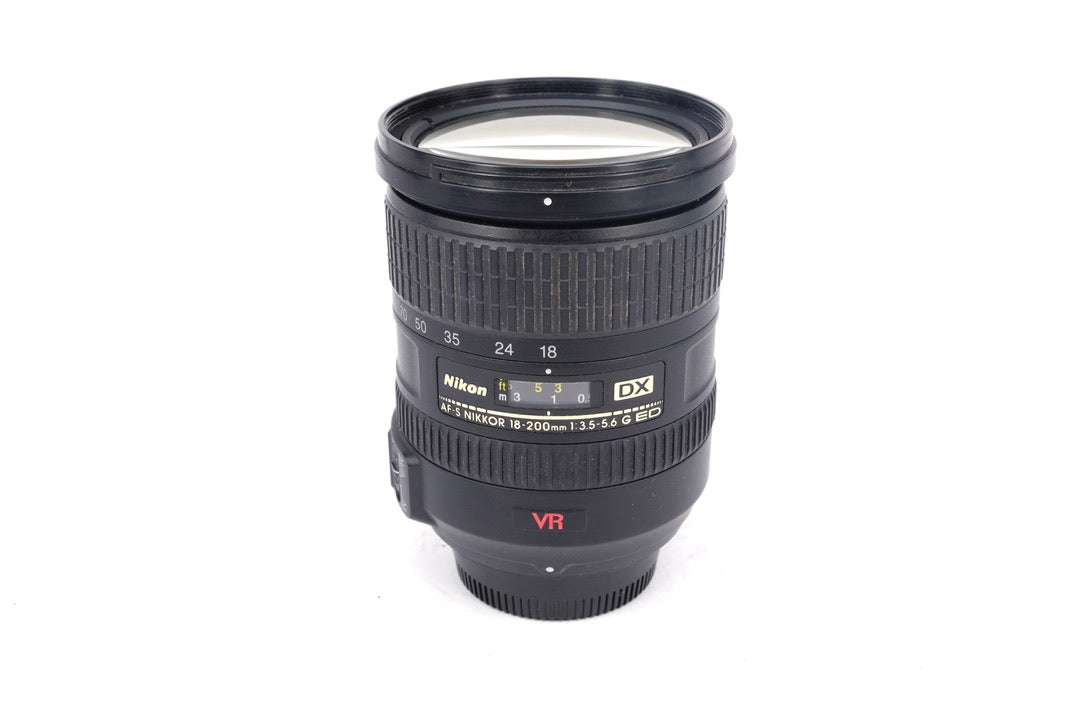 Used Nikon AF-S 18-200mm f/3.5-5.6G IF-ED DX VR