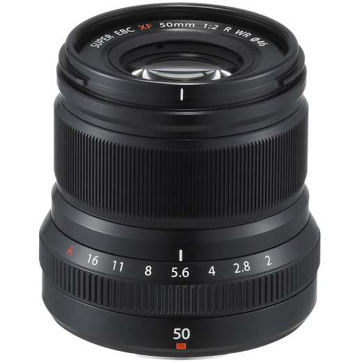 Fujifilm XF 50mm f/2 R WR lens