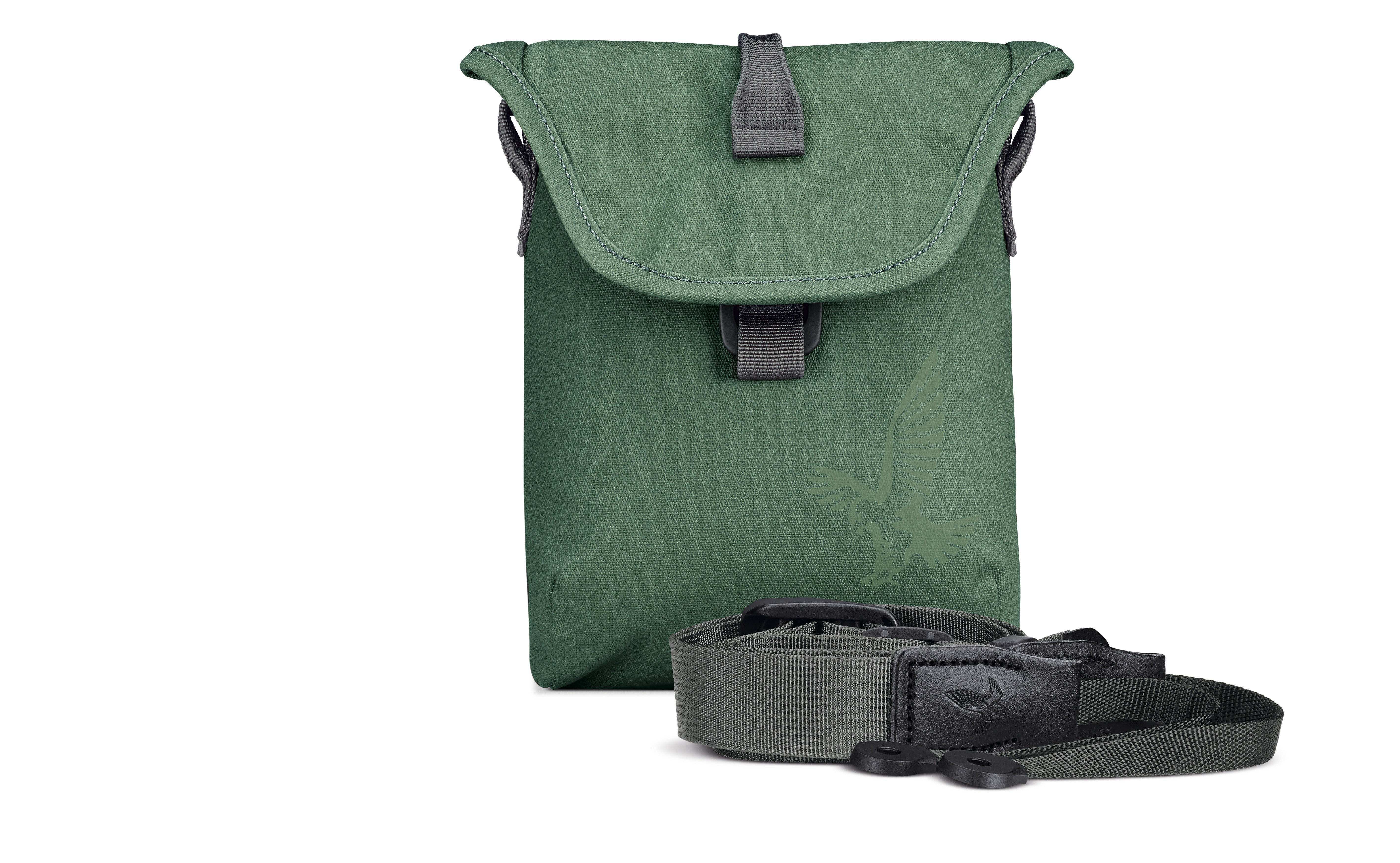 Field bag and hard wearing strap in Urban Jungle