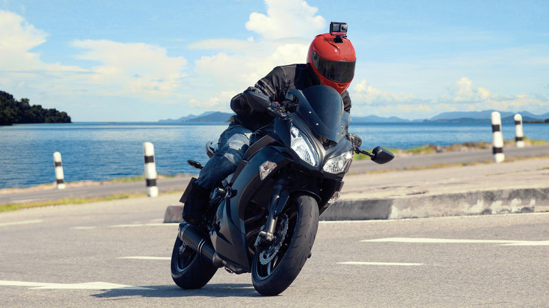 Insta360 ONE R Twin Edition  - motocyclist
