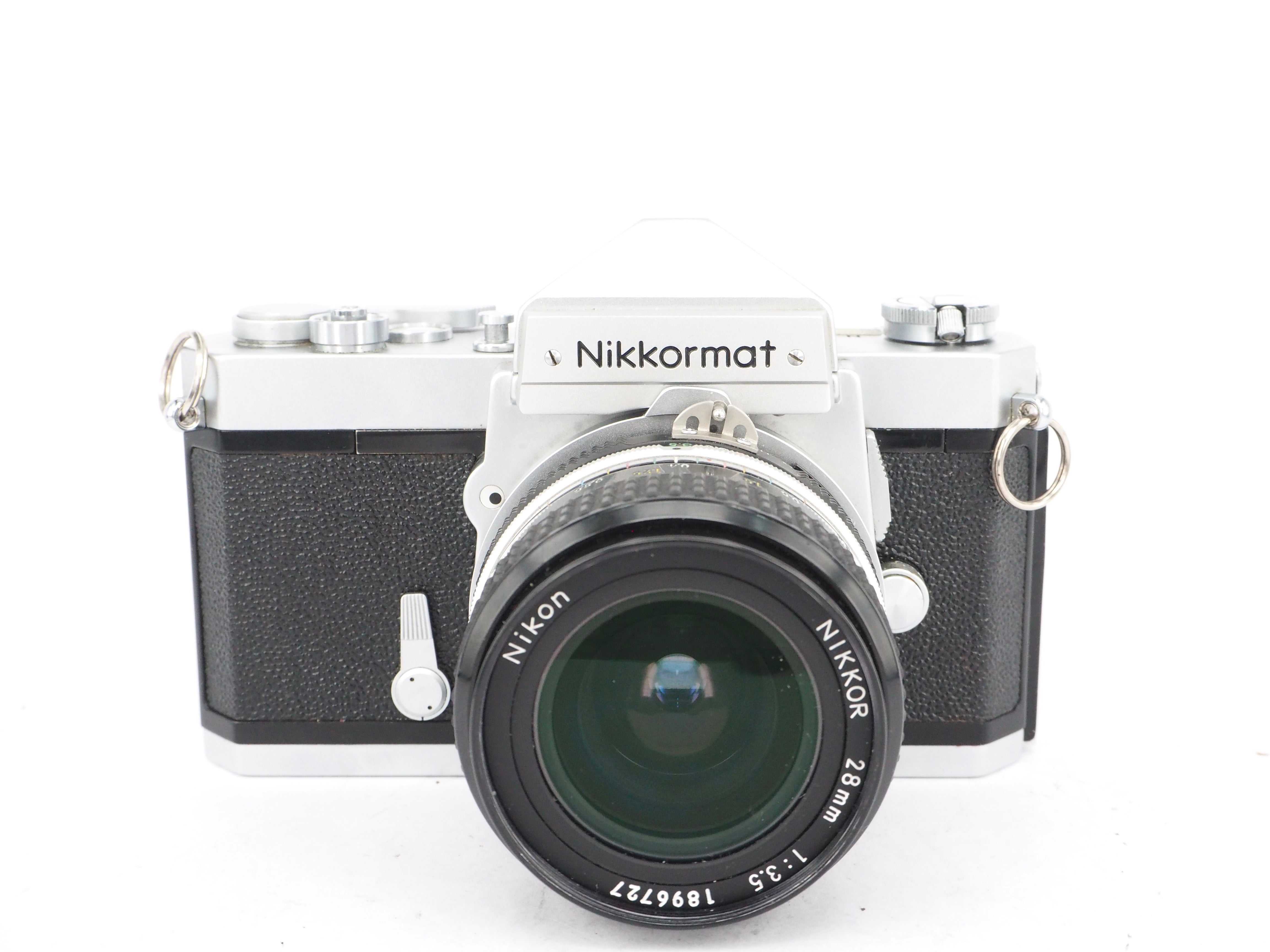 Used Nikon FTN + 28mm f3.5 35mm Camera