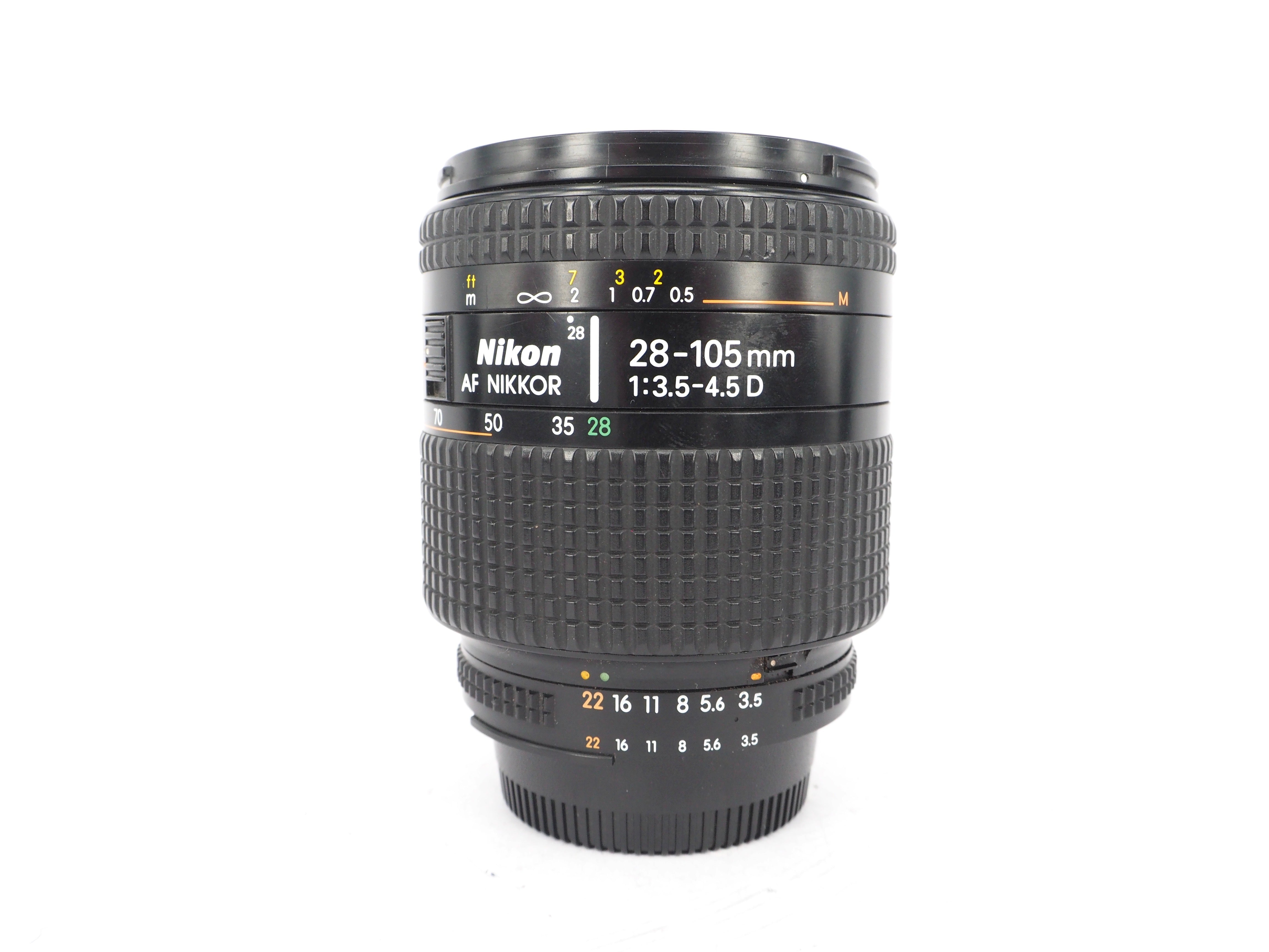 Used Nikon AF 28-105mm f/3.5-4.5D Macro Lens