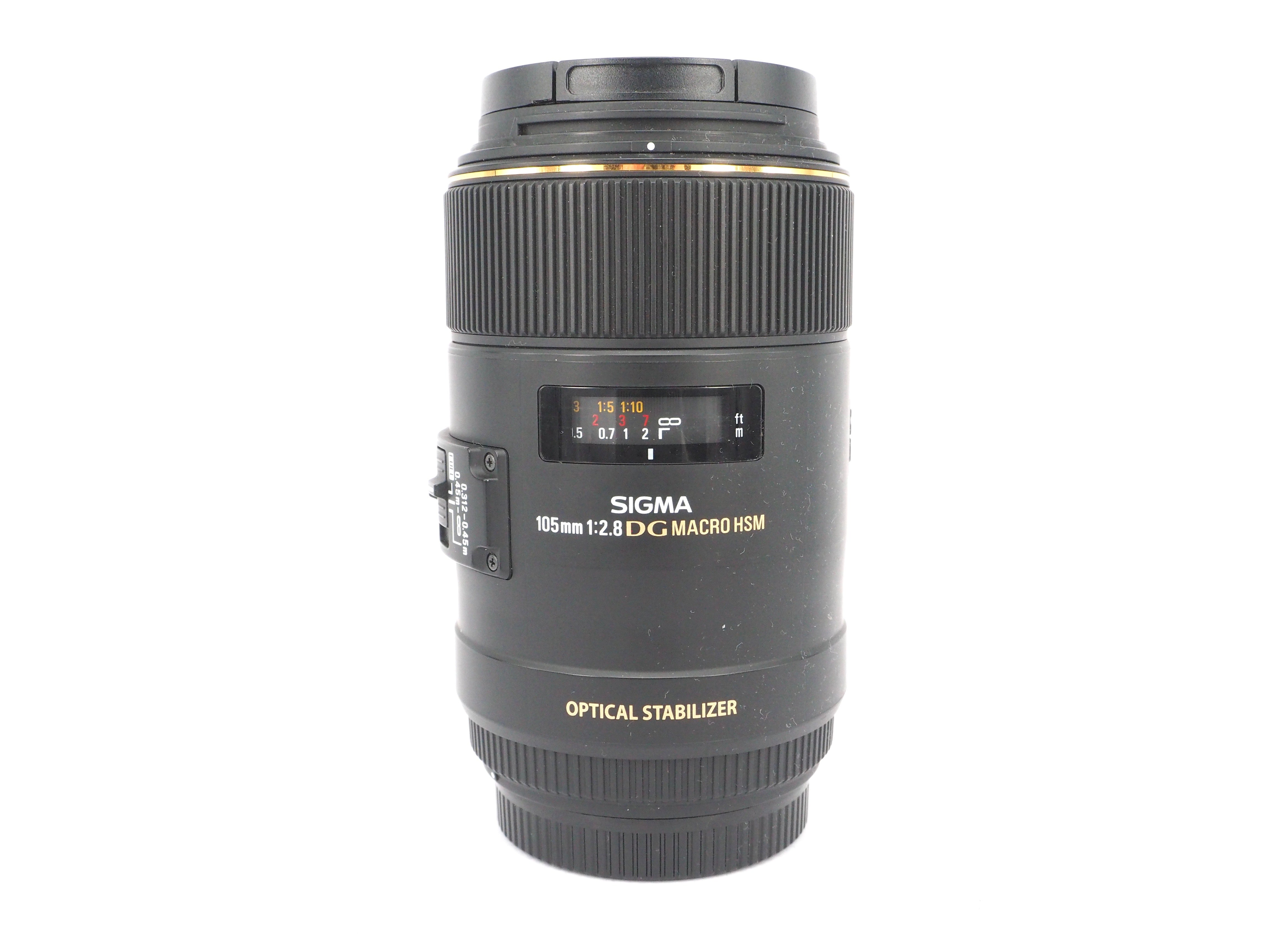 Used Sigma 105mm f2.8 Macro EX DG OS HSM - Canon Fit