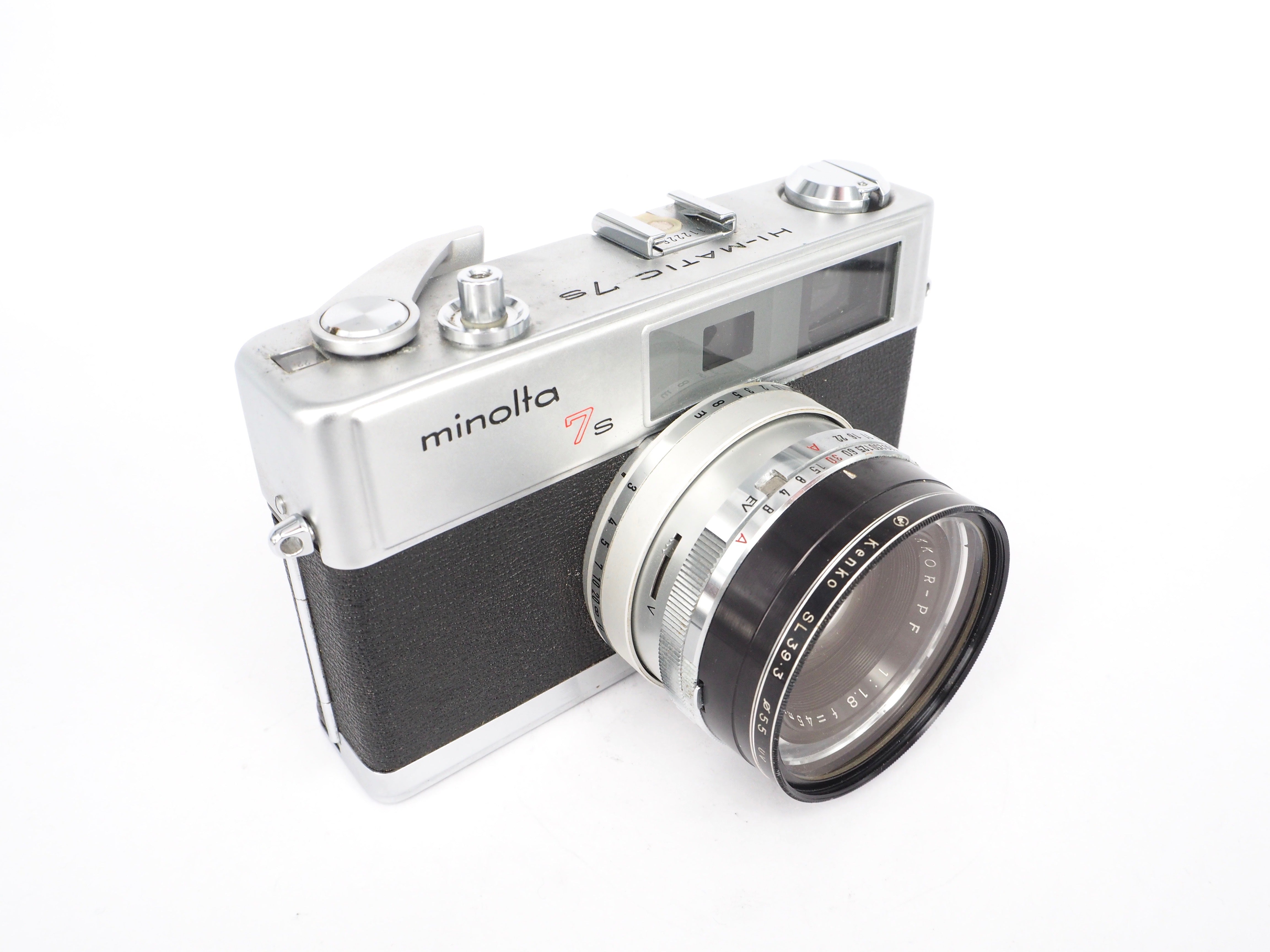 Used Minolta Hi-Matic 7s 35mm Compact Camera