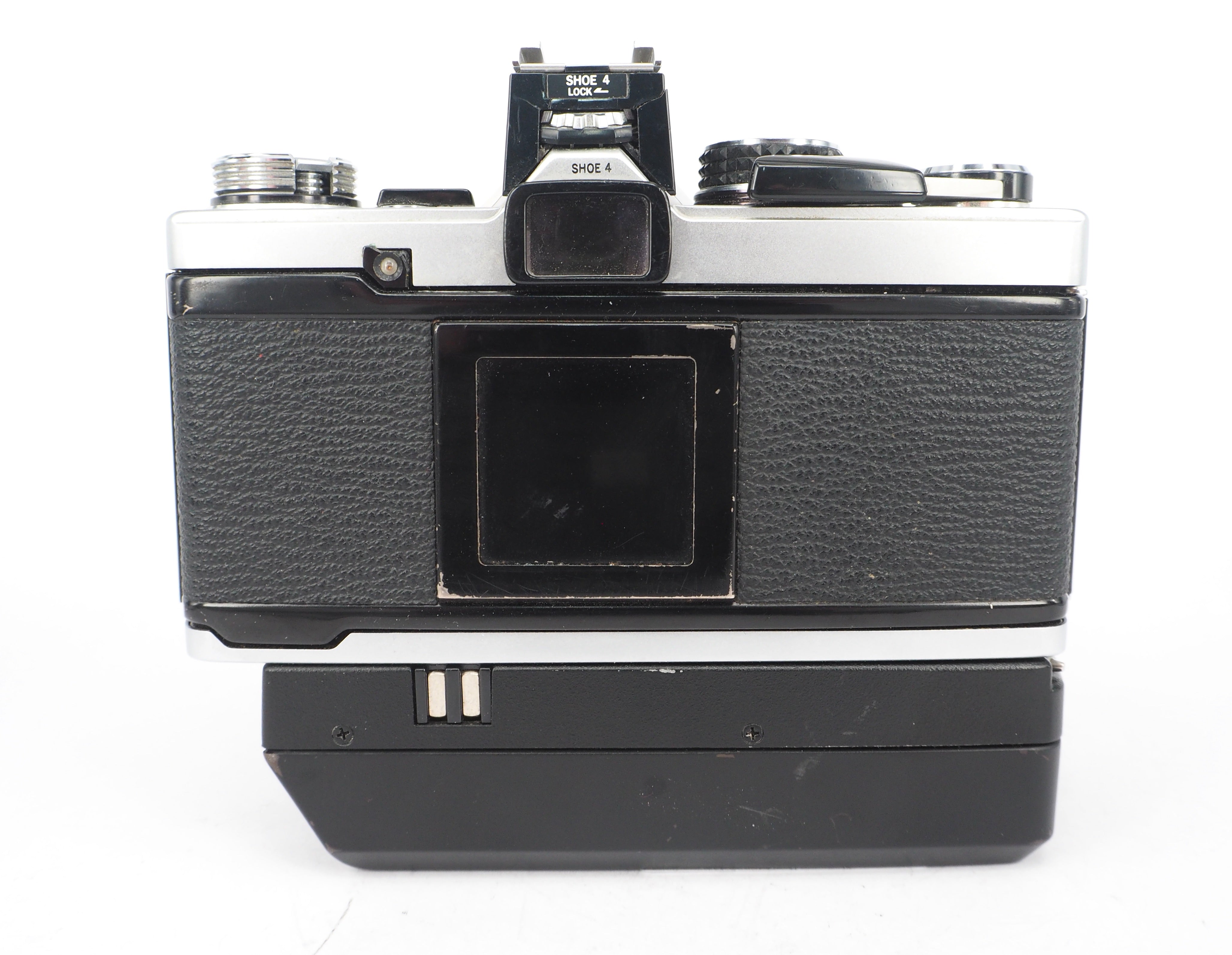 Used Olympus OM2n + Vivitar 28mm 50mm f2.8 35mm SLR Camera