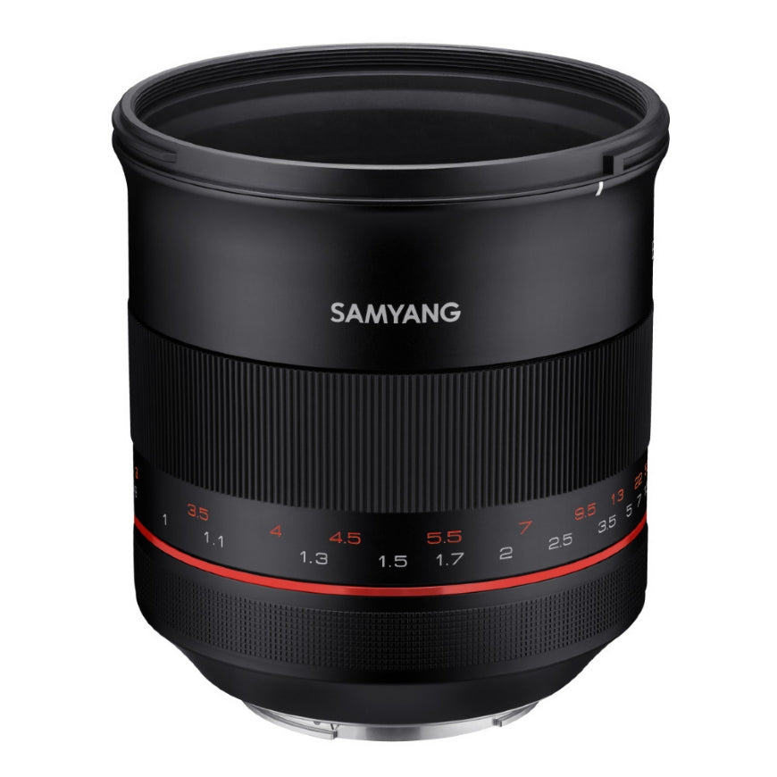 Samyang XP 85mm F1.2 Lens for Canon EF - side view