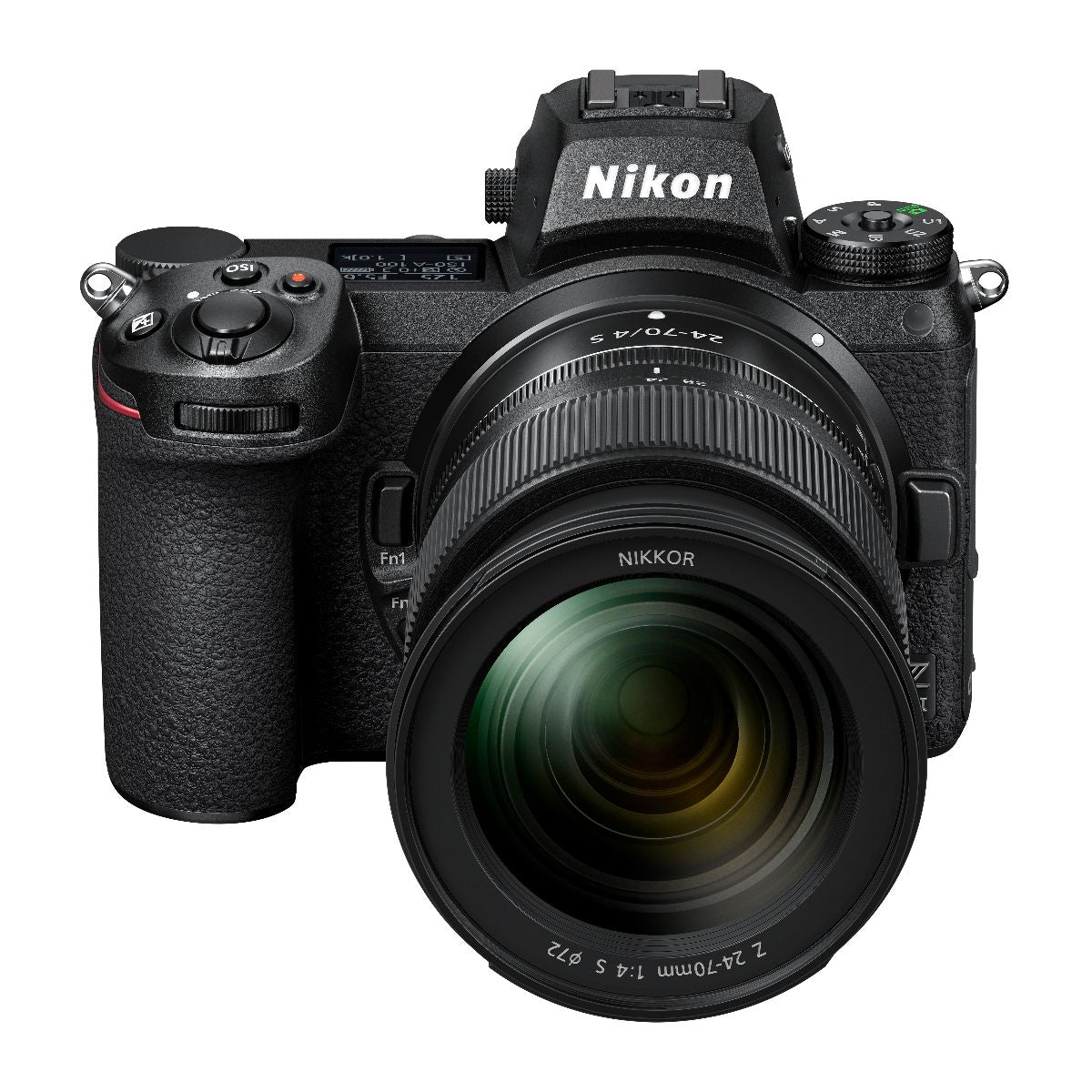 Nikon Z7 II Camera with 24-70mm f/4 Lens - front view