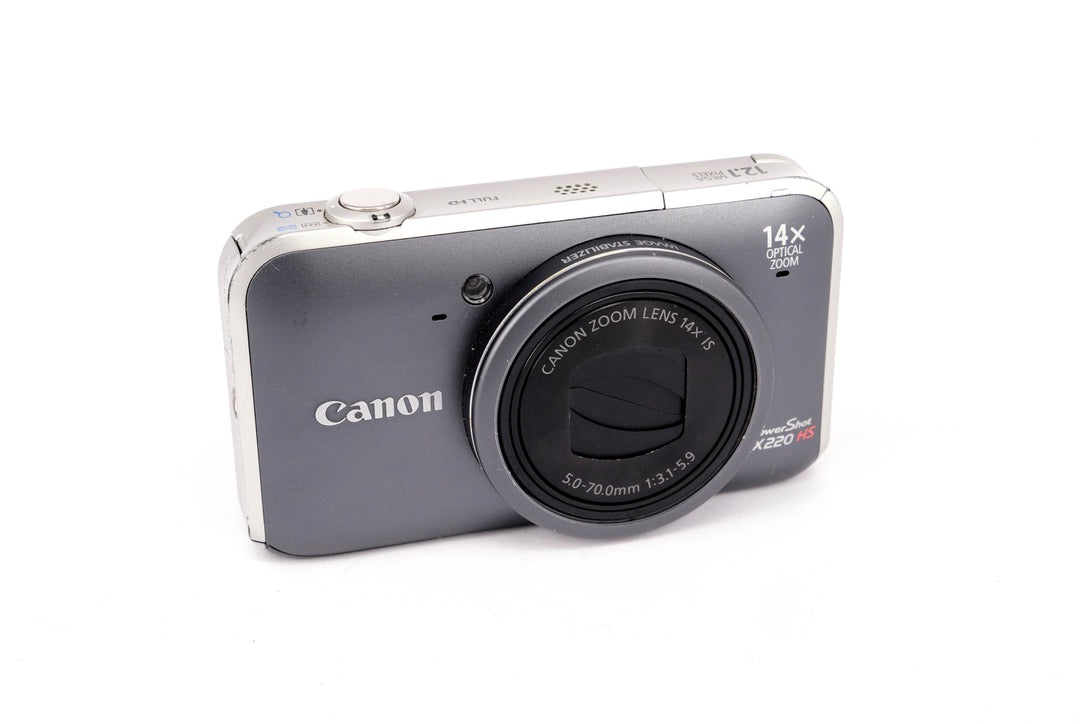 Used Canon PowerShot SX220 Compact Digital Camera