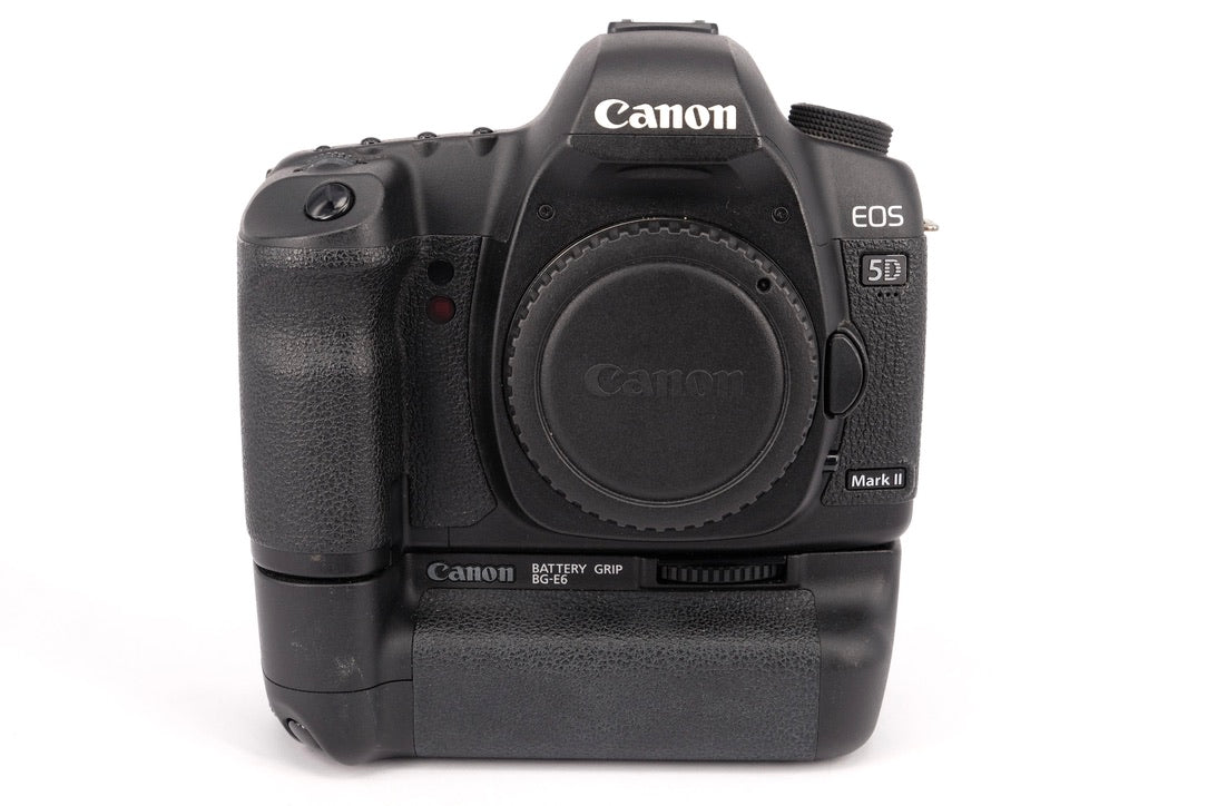 Used Canon EOS 5D Mark II + Grip Full Frame DSLR