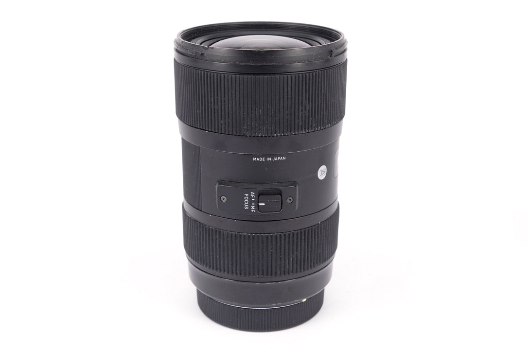 Used Sigma 18-35mm f/1.8 DC Art Canon Fit Lens