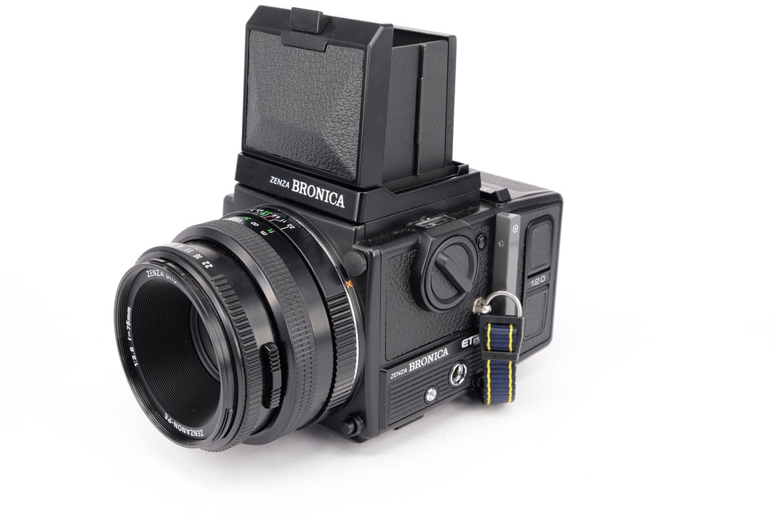 Used Bronica ETR-Si + 70mm f/2.8 120 Film Camera