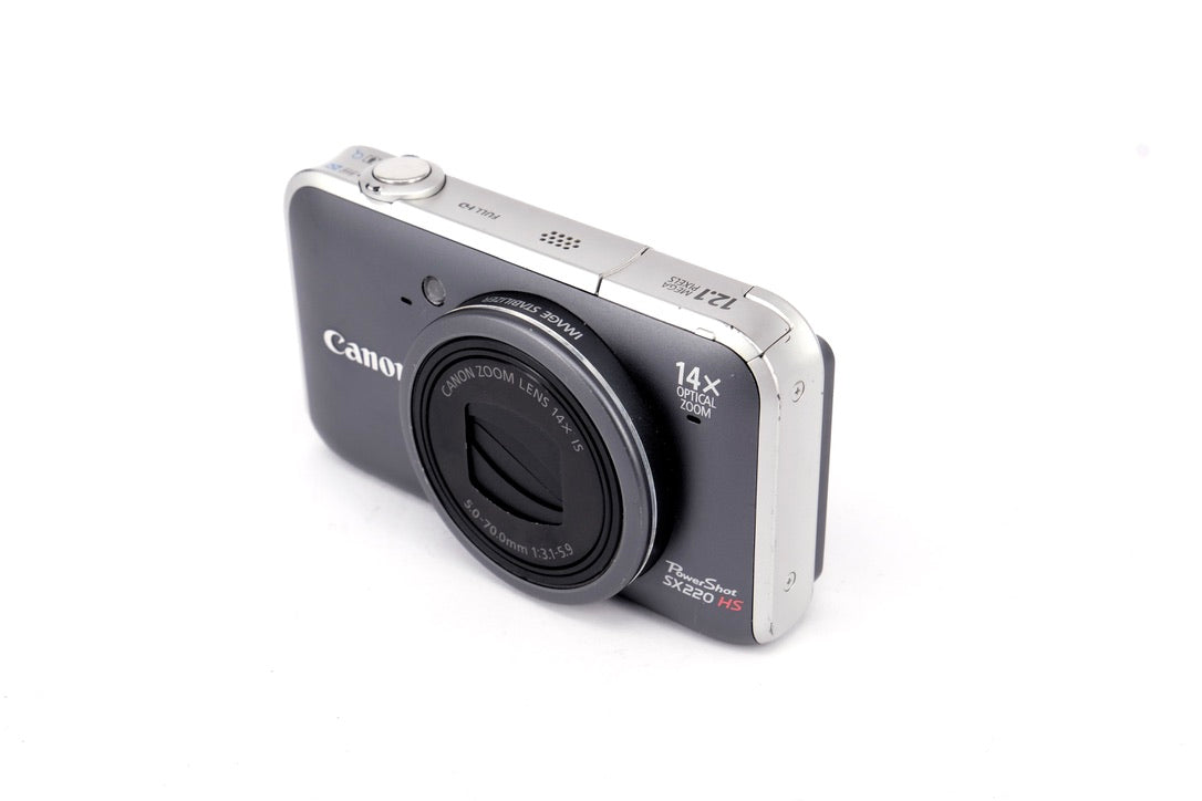 Used Canon PowerShot SX220 Compact Digital Camera