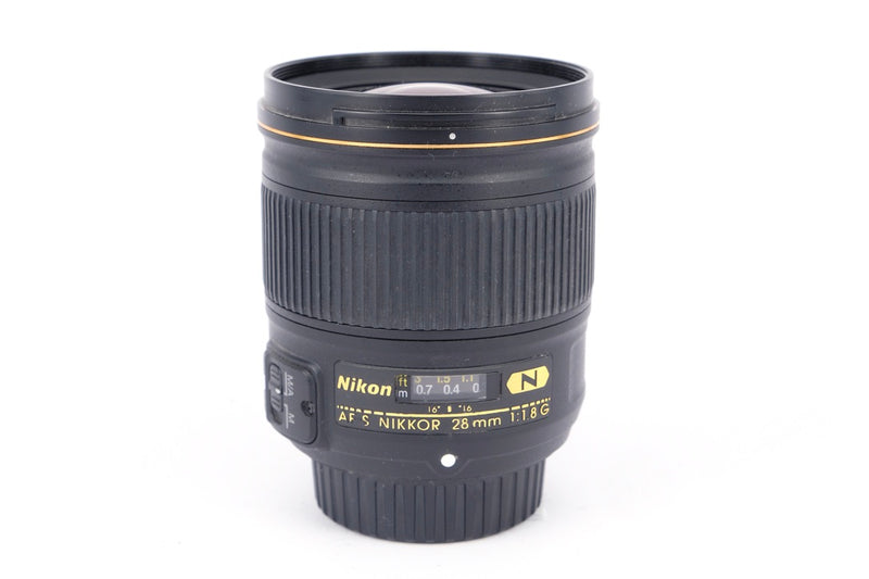 Used Nikon AF-S 28mm f/1.8 G Lens