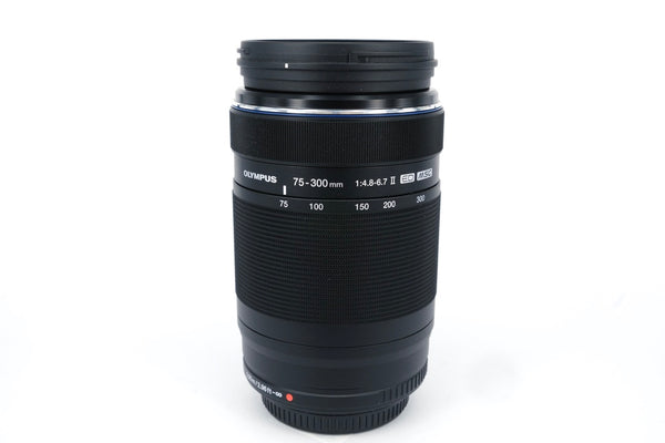 Used Olympus M.Zuiko Digital ED 75-300mm f4.8-6.7 II Lens