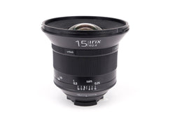 Used Irix 15mm f/2.4 Blackstone Nikon Fit Lens