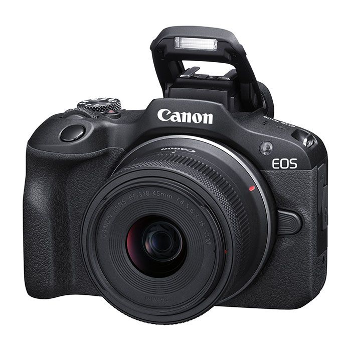 Canon EOS R100 with RF-S 18-45mm Lens