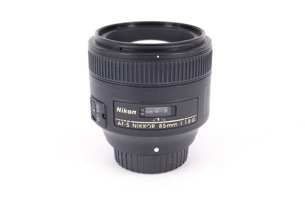 Used Nikon AF-S 85mm f/1.8G lens