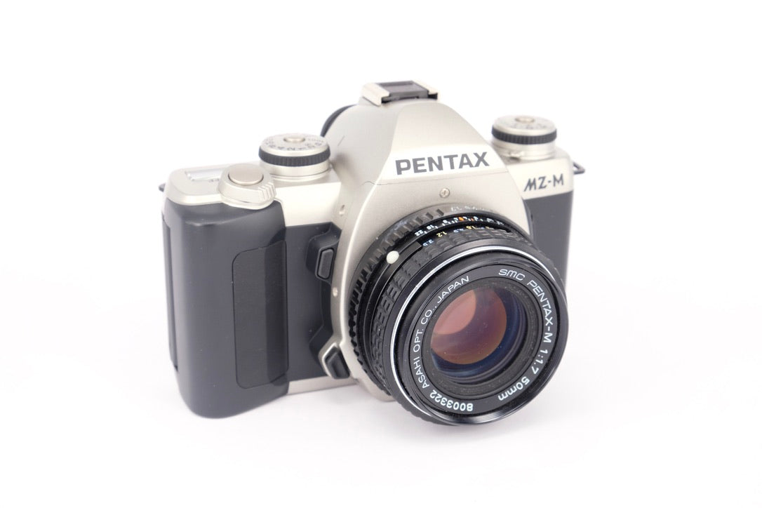 Used Pentax MZ-M + SMC 50mm F/1.7 35mm SLR Camera