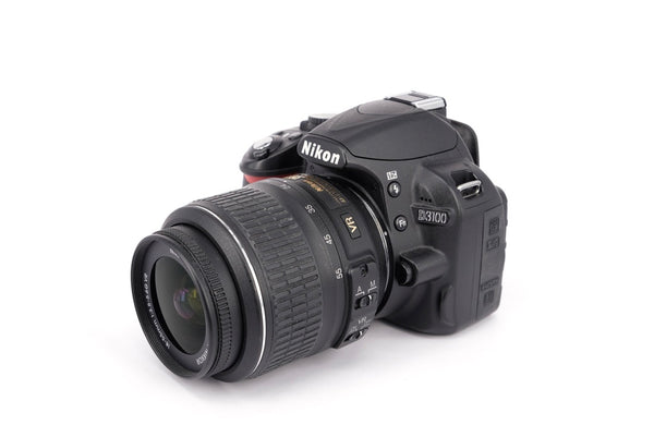 Used Nikon D3100 DSLR + 18-55mm VR Lens