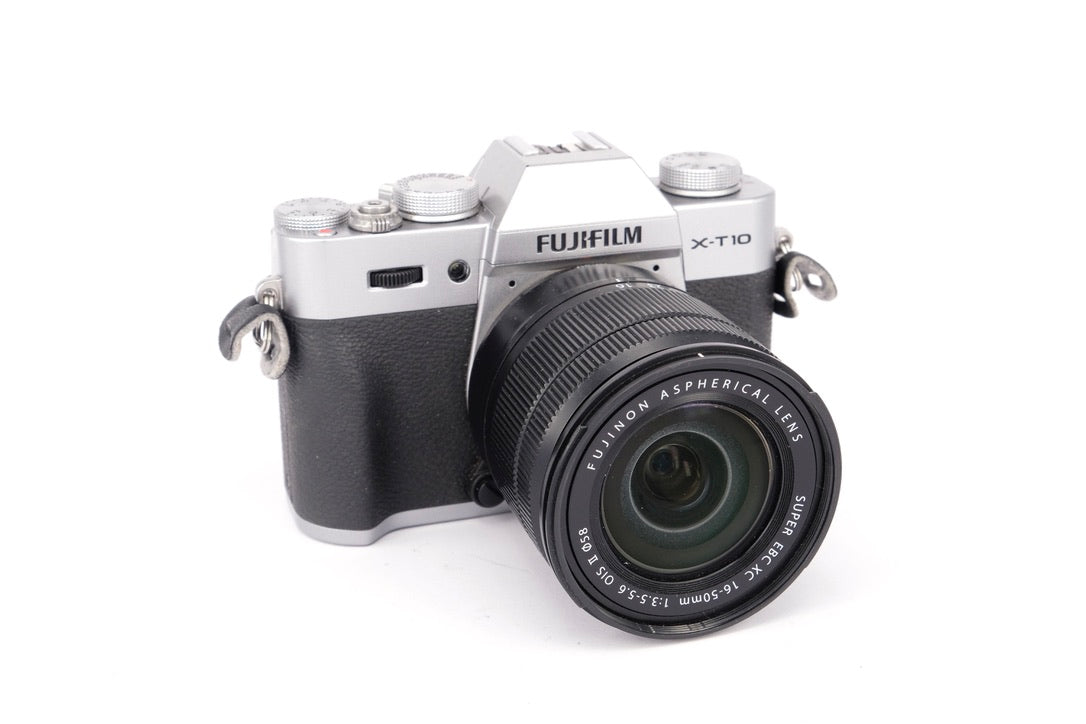 Used Fujifilm X-T10 + 16-50mm Mirrorless Cameraa