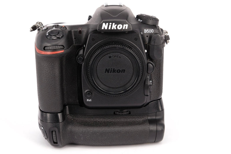 Used Nikon D500 DSLR Body + Grip