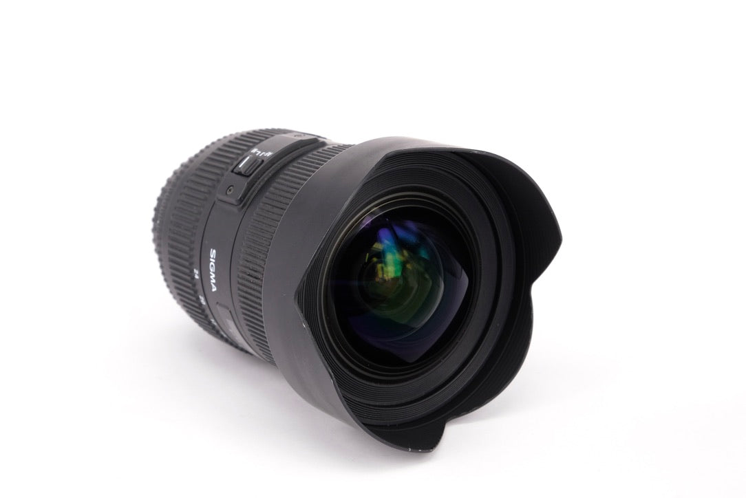Used Sigma 12-24mm 1:4.5-5.6 II DG HSM Canon Fit Lens
