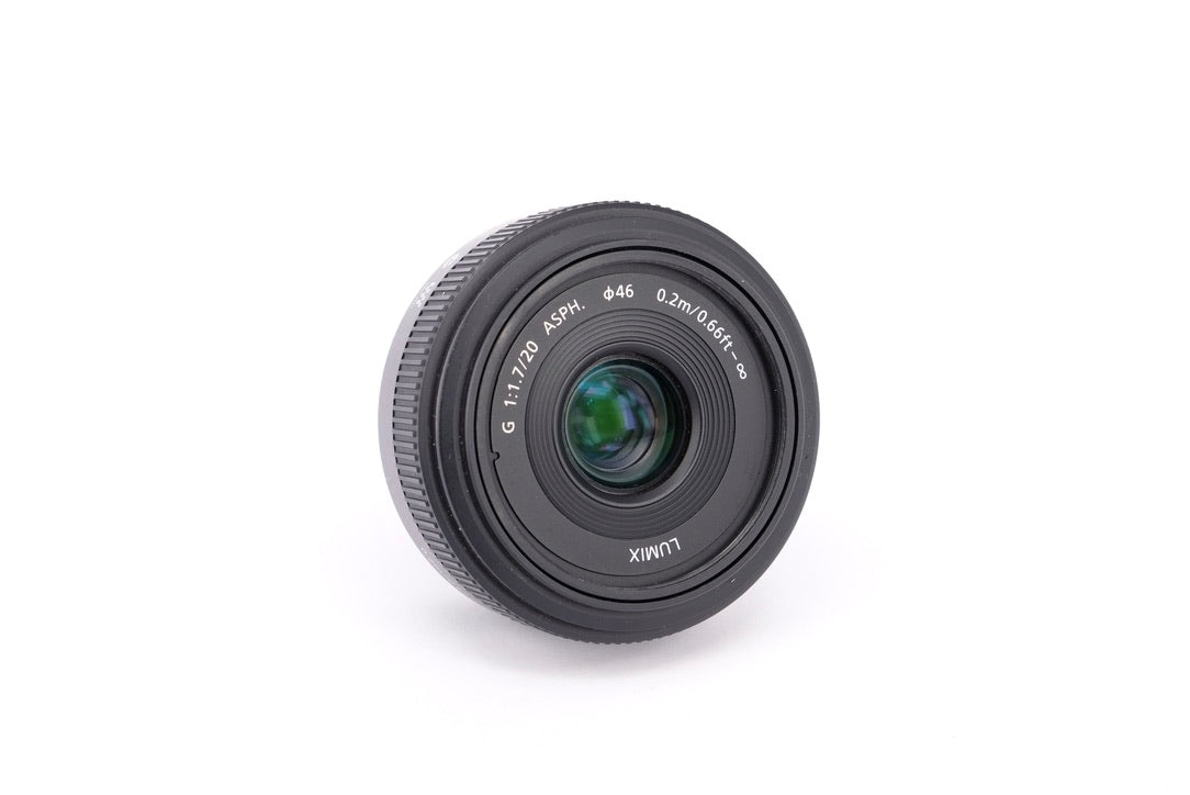 Used Panasonic Lumix G 20mm f/1.7 ASPH Lens
