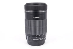 Used Canon EF-S 55-250mm f/4-5.6 IS STM Lens