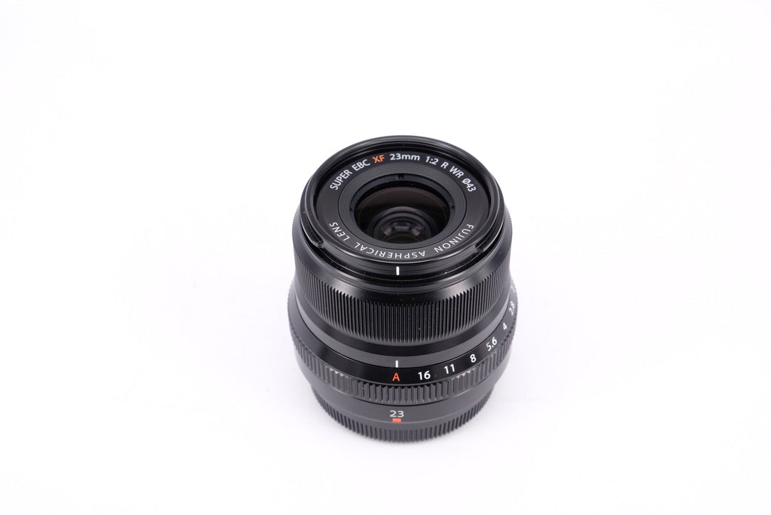 Used Fujifilm XF 23mm f2 R WR Lens - Black