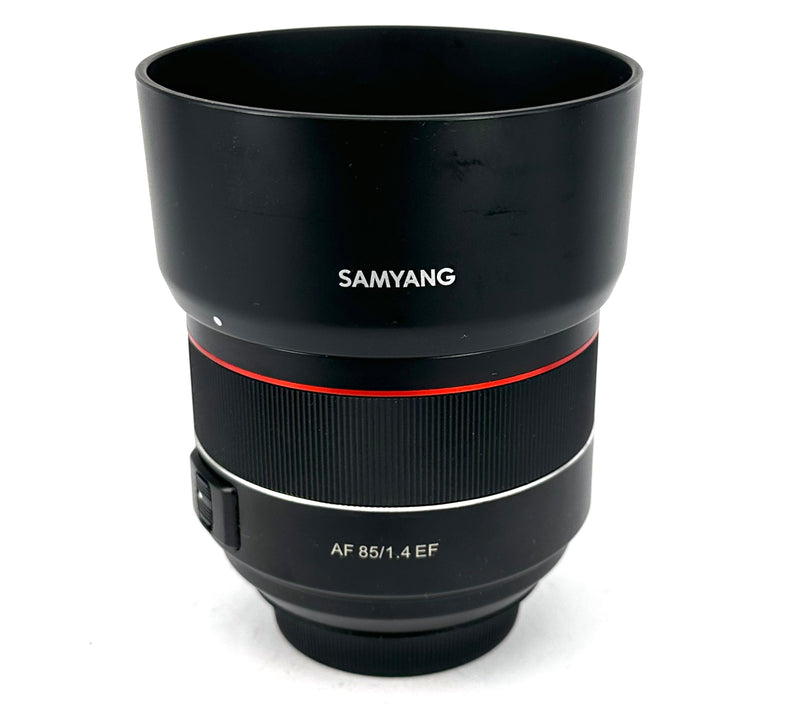 Used Samyang AF85mm f/1.4 AF Canon EF Fit Lens